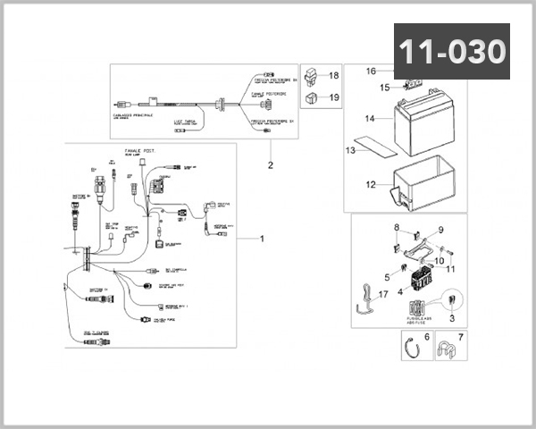 11-030 - WIRING HARNESS REAR