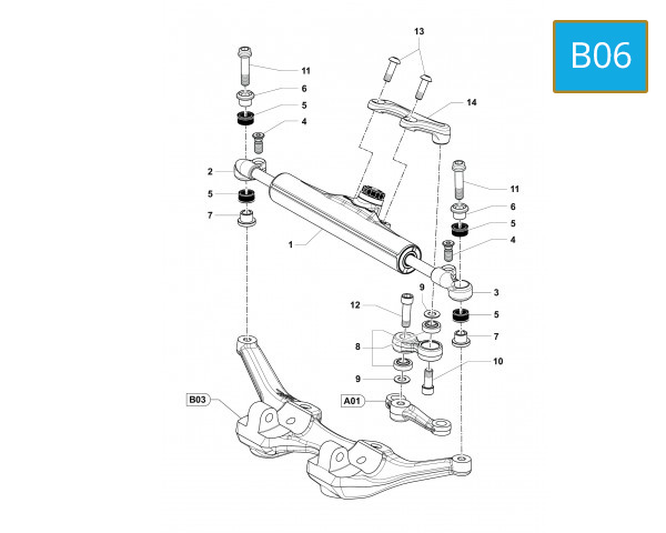 B06 - STEERING DAMPER