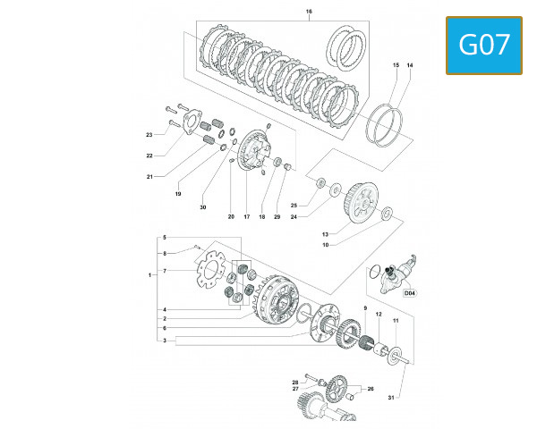 G07 - AUTOMATIC CLUTCH