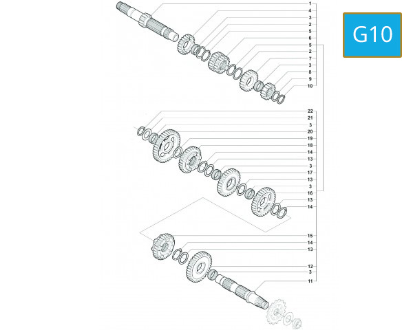 G10 - TRANSMISSION GEAR