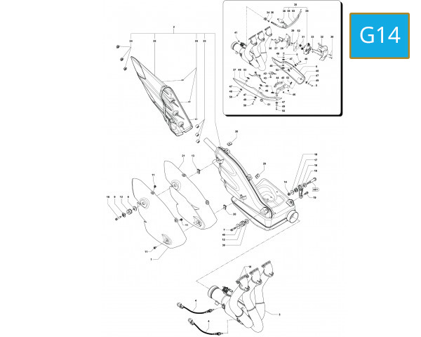 G14 - EXHAUST SYSTEM