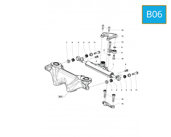 B06 - STEERING DAMPER
