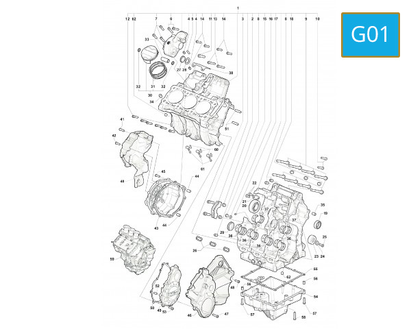 G01 - ENGINE CASE