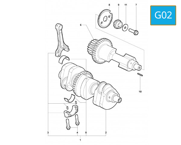 G02 - CRANKSHAFT