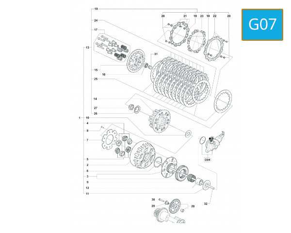 G07 - AUTOMATIC CLUTCH