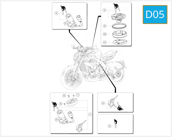 D05 - INSTRUMENTS LOCK SYSTEM