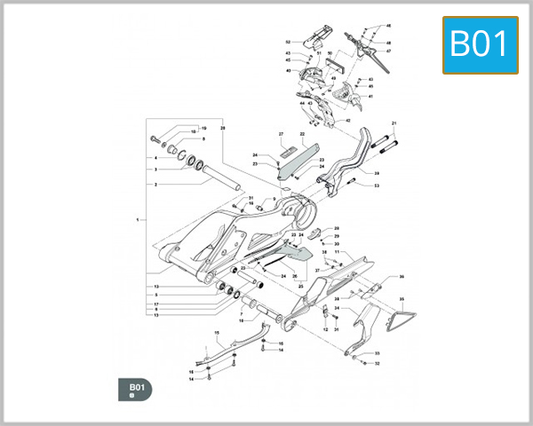 B01 - REAR SWING ARM