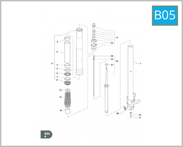 B05 - LEFT-HAND FORK