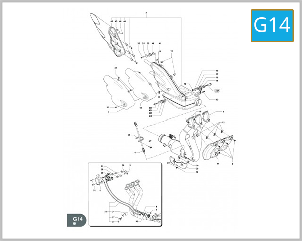 G14 - EXHAUST SYSTEM