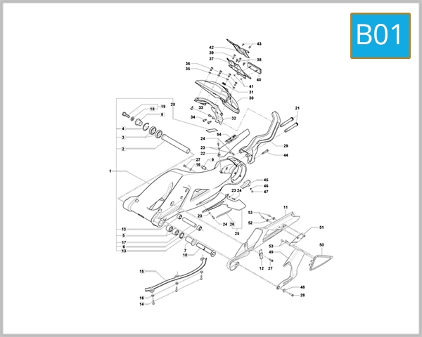 B01 - REAR SWING ARM
