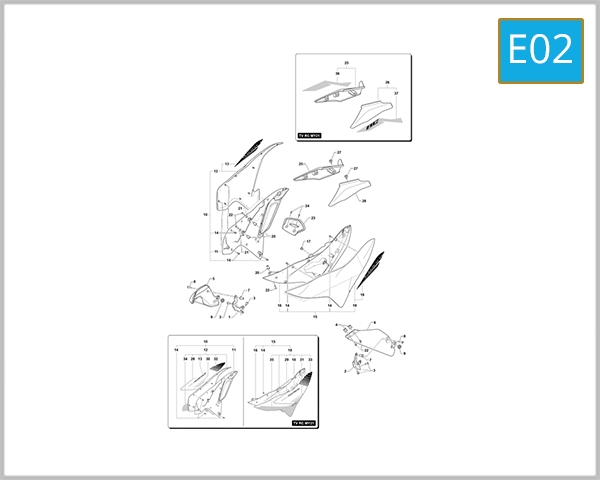 E02 - COWLING LOWERS