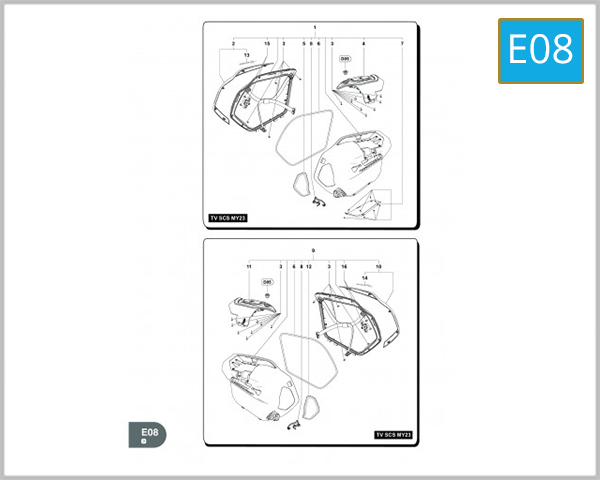 E08 - SIDE BAGS TV SCS