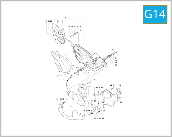 G14 - EXHAUST SYSTEM