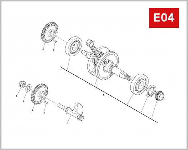 E04 - CRANKSHAFT