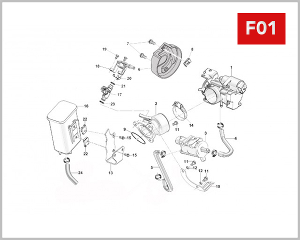 F01 - THROTTLE BODY