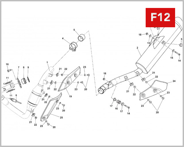 F12 - EXHAUST SYSTEM
