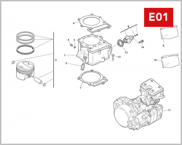 E01 - CYLINDER BODY