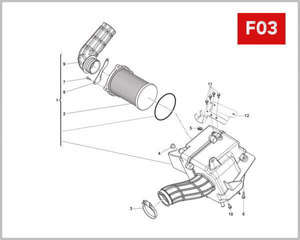 F03 - AIR FILTER