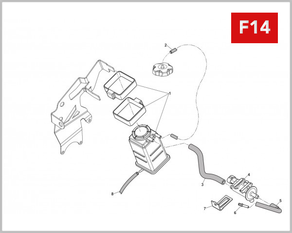 F14 - CHARCOAL CANISTER/SOLENOID VALVE
