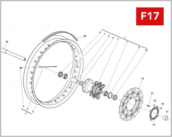 F17 - FRONT WHEEL