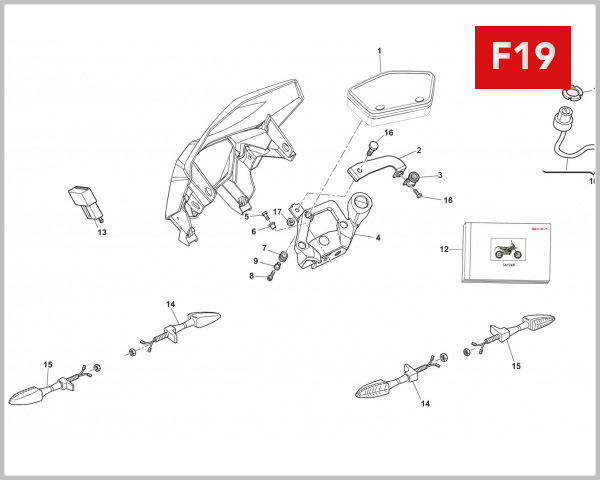 F19 - METER/CORNERING LAMP
