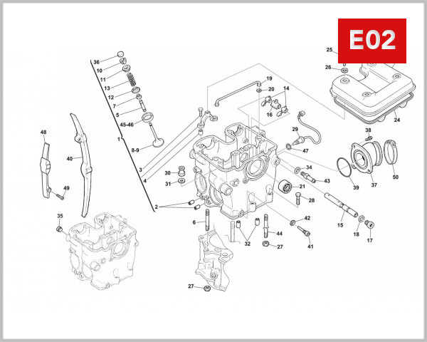 E02 - CYLINDER HEAD