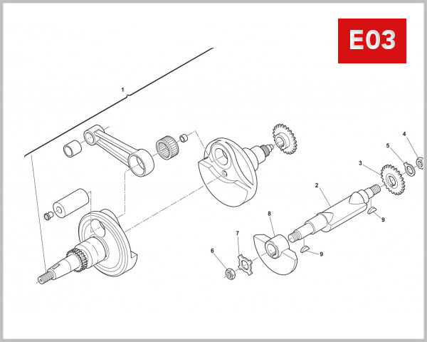 E03 - CRANKSHAFT