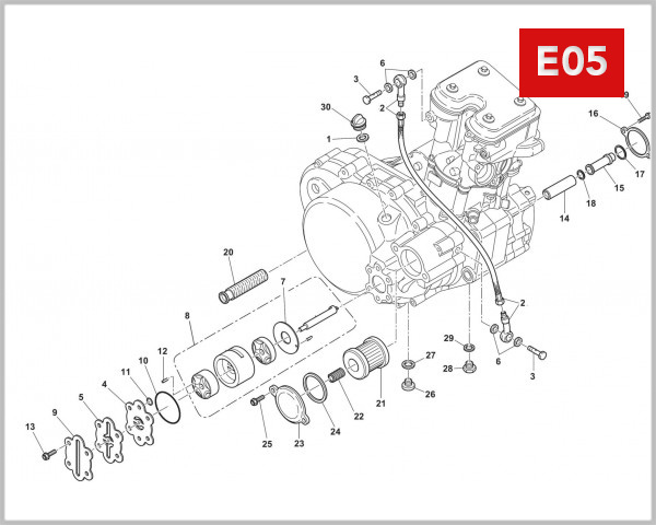 E05 - OIL PUMP ASSY