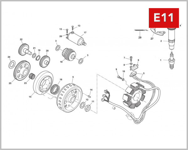 E11 - IGNITION SYSTEM/ELECTRIC SYSTEM