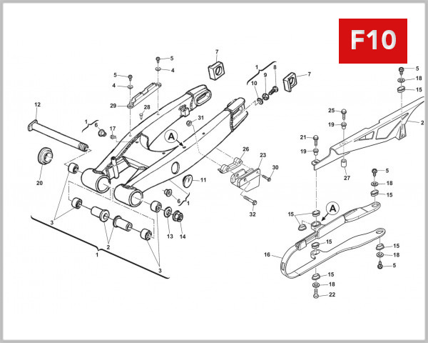 F10 - REAR SWING ARM