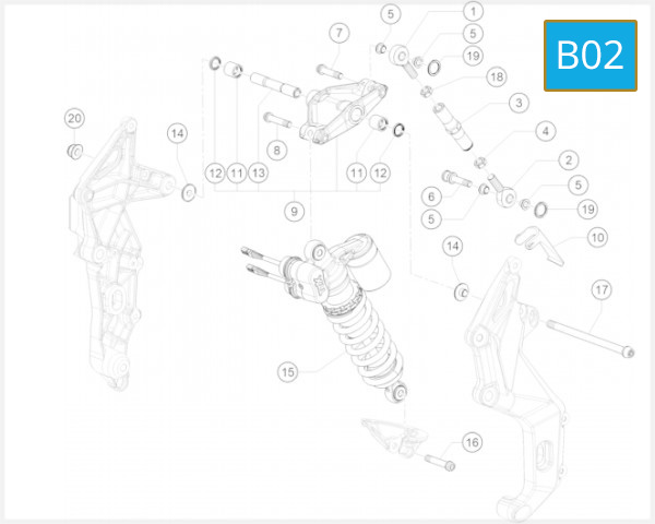 B02 - SHOCK ABSORBER
