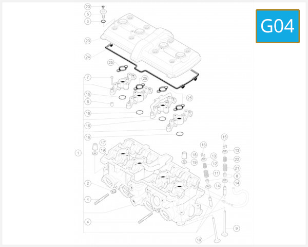 G04 - CYLINDER HEAD