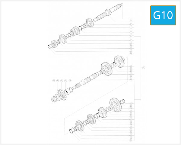 G10 - COUNTERSHAFT
