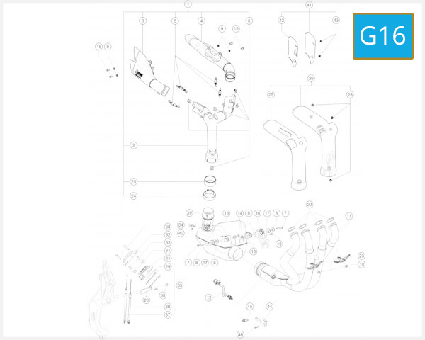 G16 - EXHAUST SYSTEM