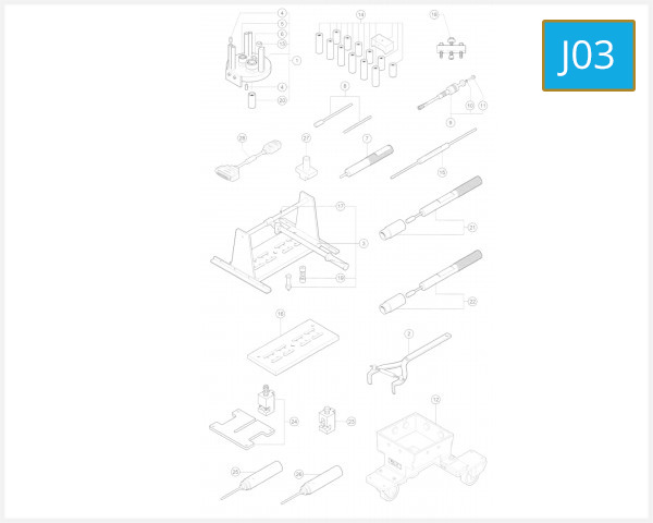 J03 - SERVICE TOOLS