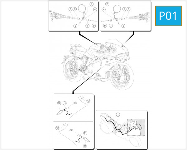 P01 - WIRING HARNESS USA