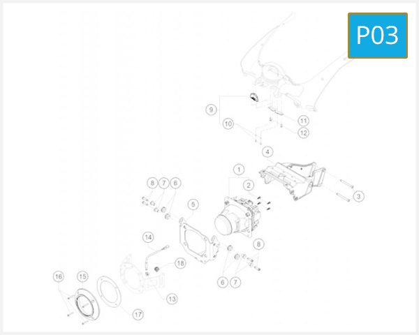 P03 - FRONT LIGHTING SYSTEM USA