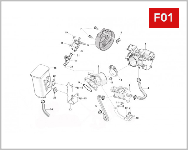F01 - THROTTLE BODY