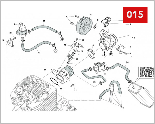 015 - THROTTLE BODY