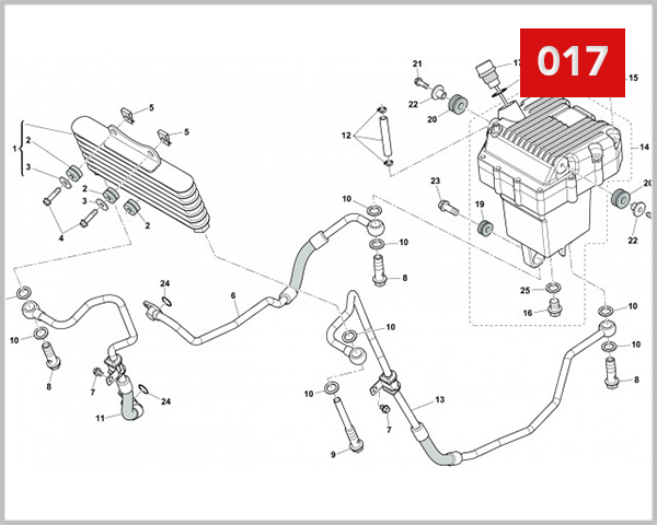 017 - OIL COOLING SYSTEM