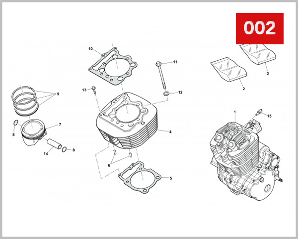002 - CYLINDER PISTON