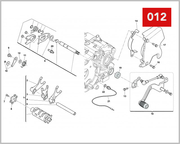 012 - GEAR CHANGE CONTROL