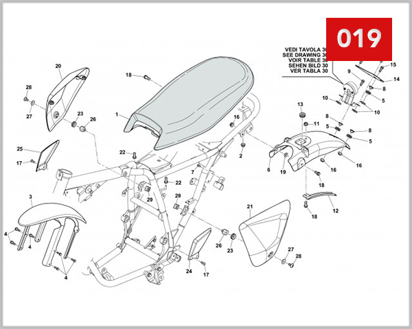 019 - SEAT BODY