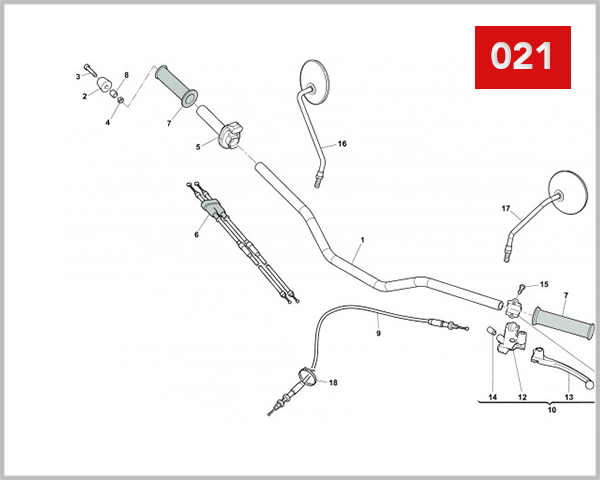 021 - HANDLEBAR CONTROLS