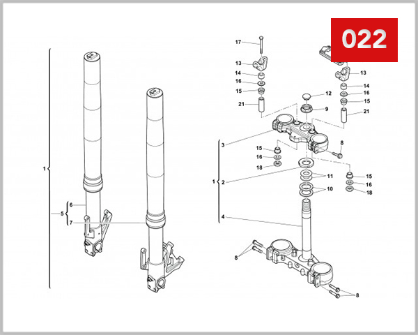 022 - FRONT FORK