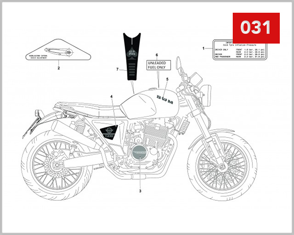 031 - EMBLEM AND LABEL ACE OF SPADES