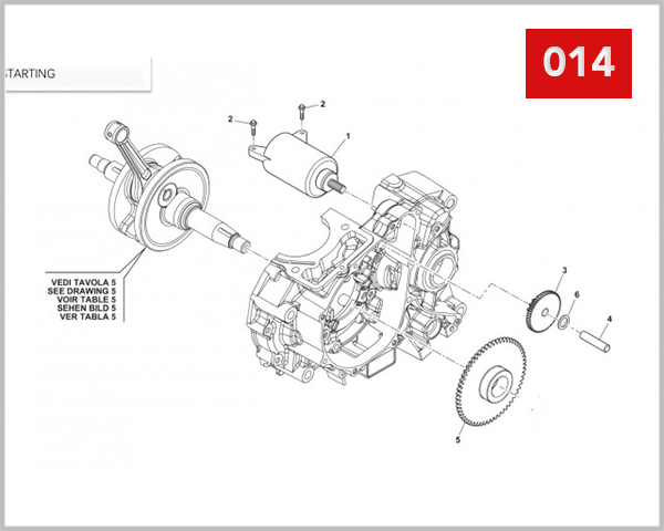 014 - STARTING MOTOR