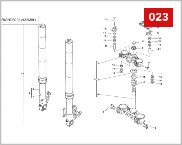 023 - FRONT FORK