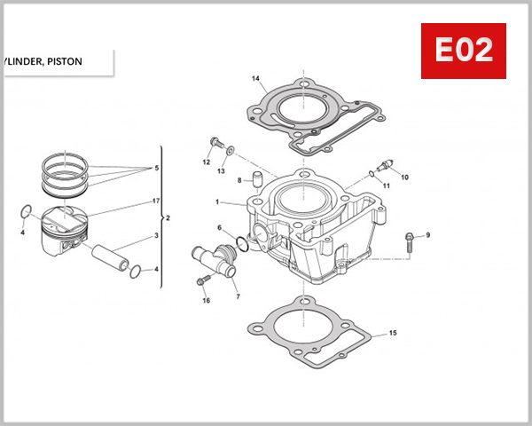 E02 - CYLINDER PISTON