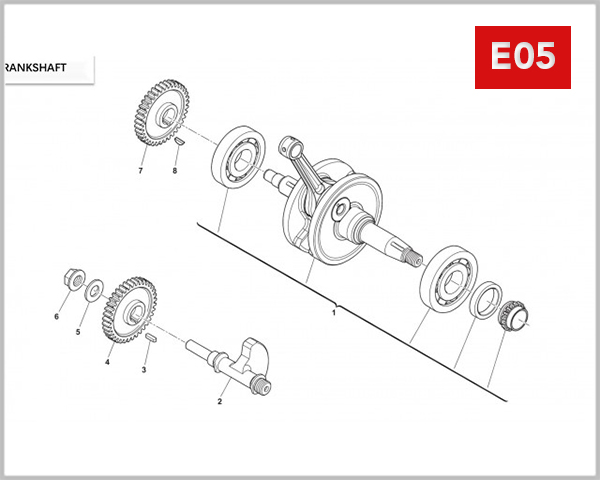 E05 - CRANKSHAFT